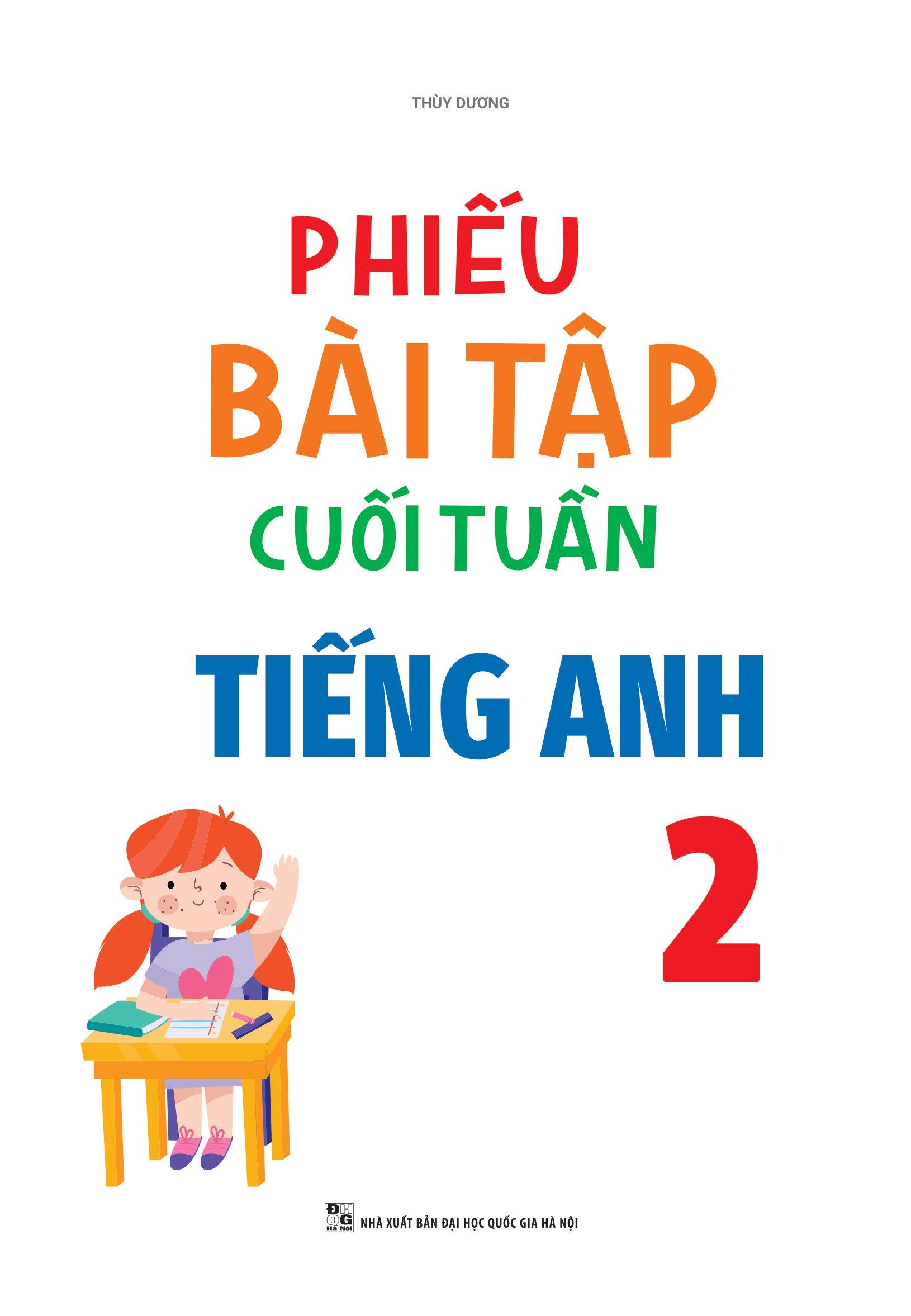 Global Success - Phiếu Bài Tập Cuối Tuần Tiếng Anh 2