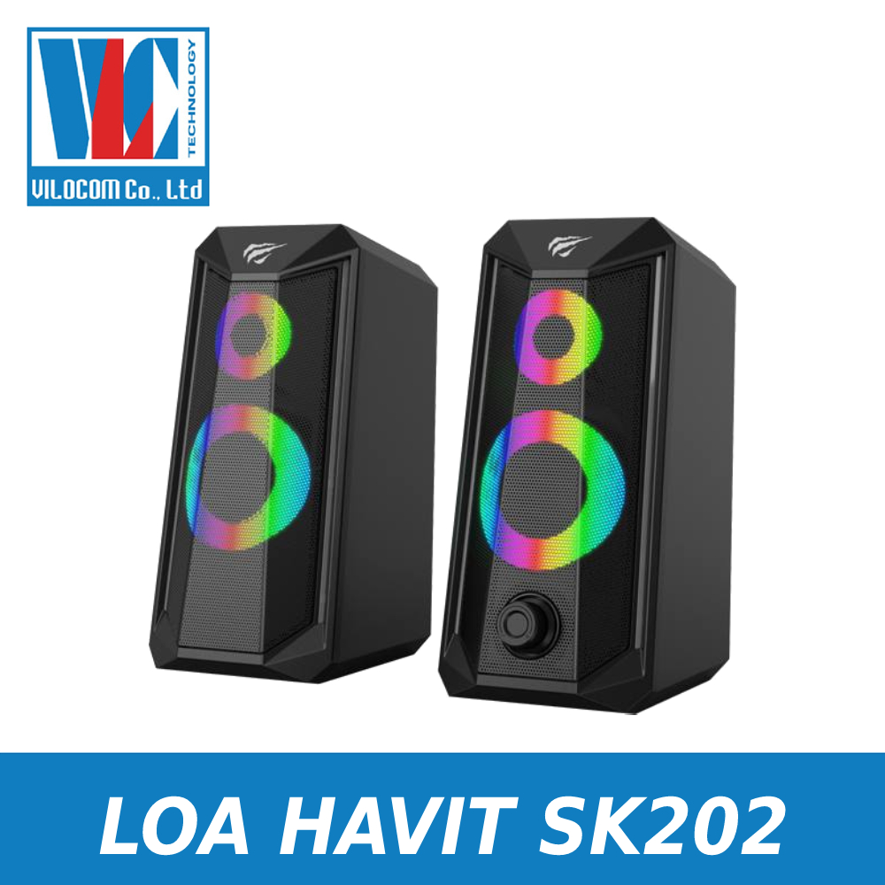 Loa Havit SK202 thiết kế cho game thủ