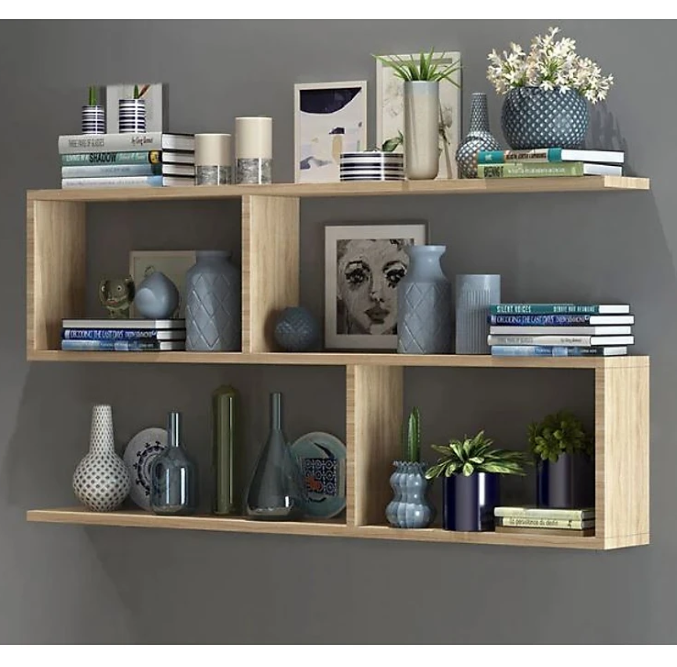 Kệ Treo Tường 3 Tầng Dài Tundo CTKT36-120 KT 120x55x20cm