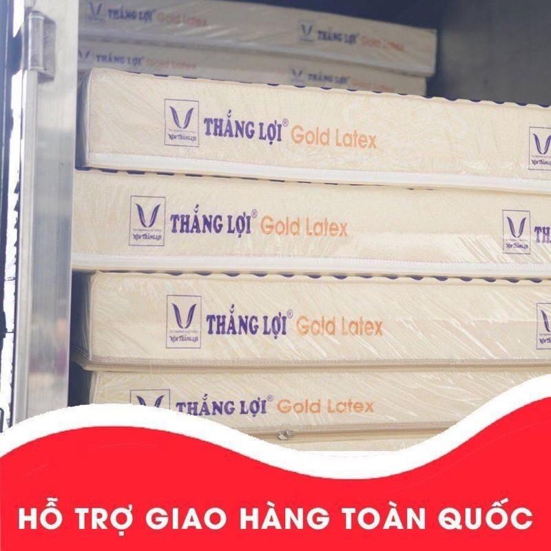 Nệm cao su non thiên nhiên thắng lợi GOLDLATEX đủ kich thước 1m_2m2