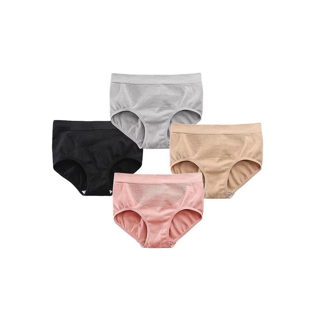 COMBO 05 quần lót DỆT KIM cạp cao