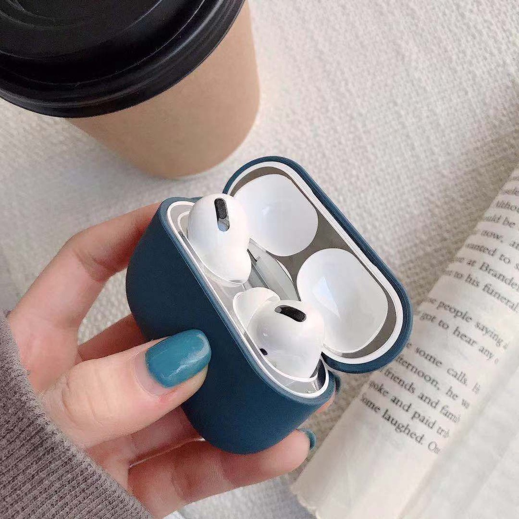 Ốp Case Dành Cho Airpods 3 TPU Màu Macaron Kèm Khóa - Hàng Chính Hãng