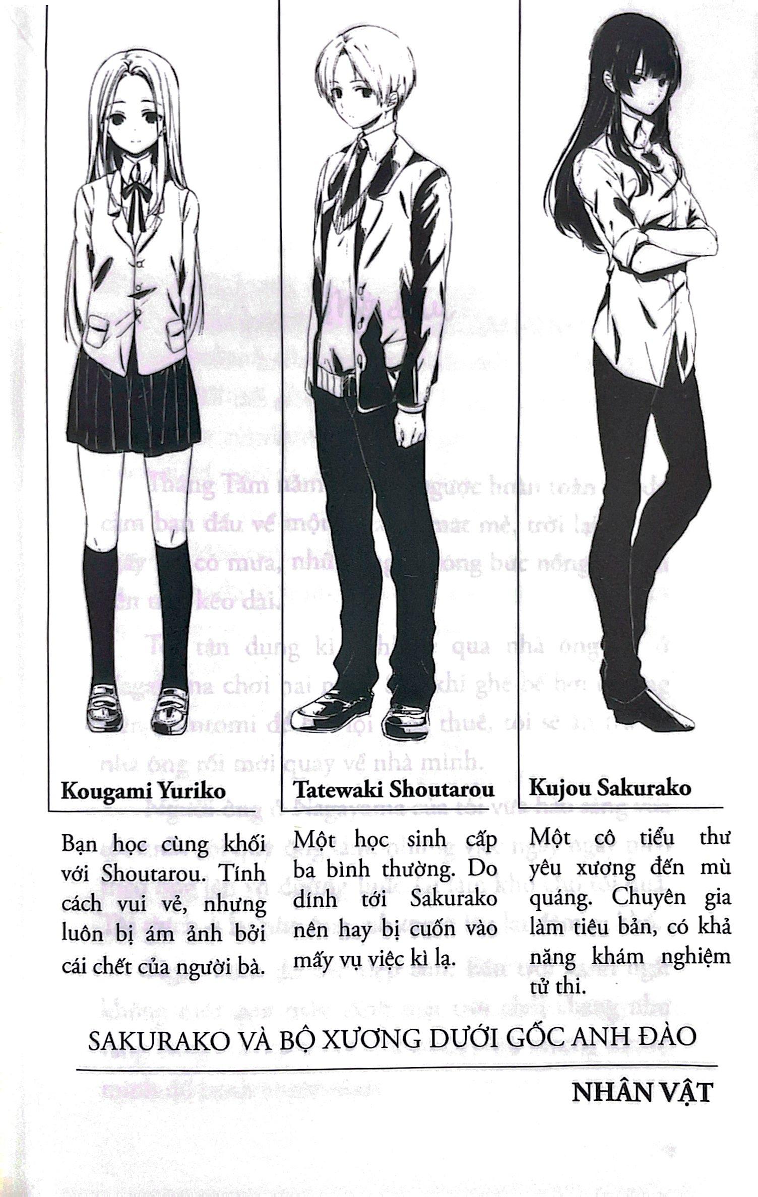 Sách Sakurako Và Bộ Xương Dưới Gốc Anh Đào 6 - Bí Ẩn Khởi Đầu Từ Sắc Trắng (Tặng Kèm Bookmark)