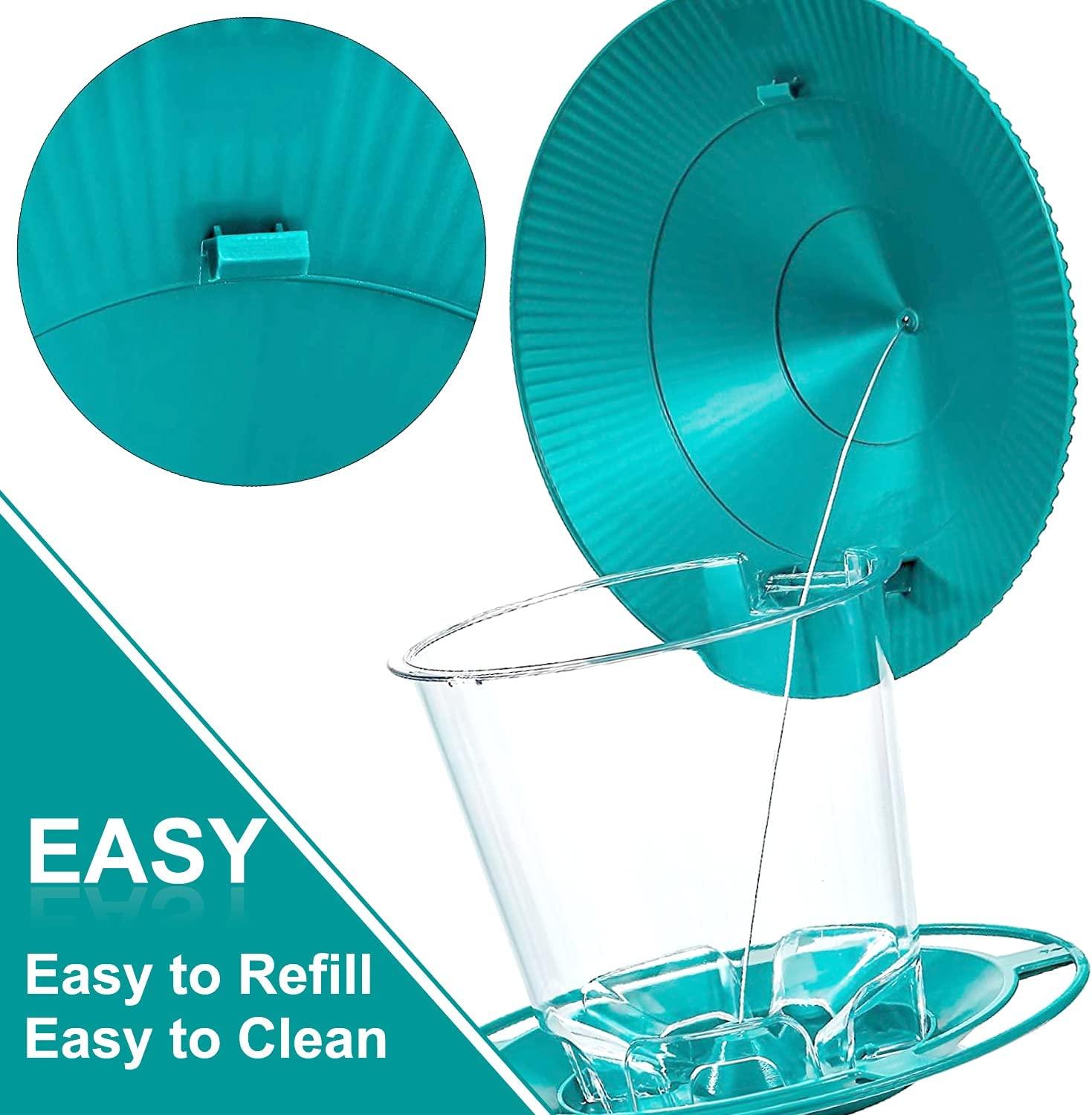 Bộ nạp chim để treo, chim ngoài trời ngoài trời Nhà phân phối hạt giống lớn cho chim nhỏ hoang dã, vườn, vườn, công viên