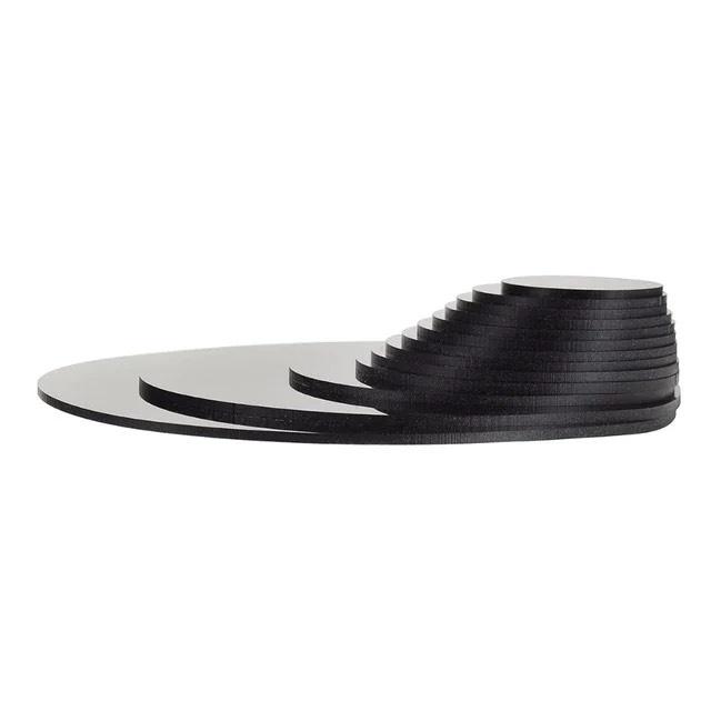 Tấm Mica tròn 6cm - dày 3mm - nhiều màu sắc