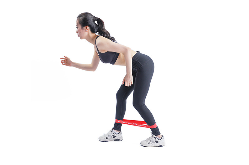 Bộ 4 dây kháng lực Mini Band tập gym - Dây cao su Miniband tập chân mông