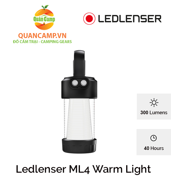 Đèn pin cắm trại Led Lenser ML4 300 lumens
