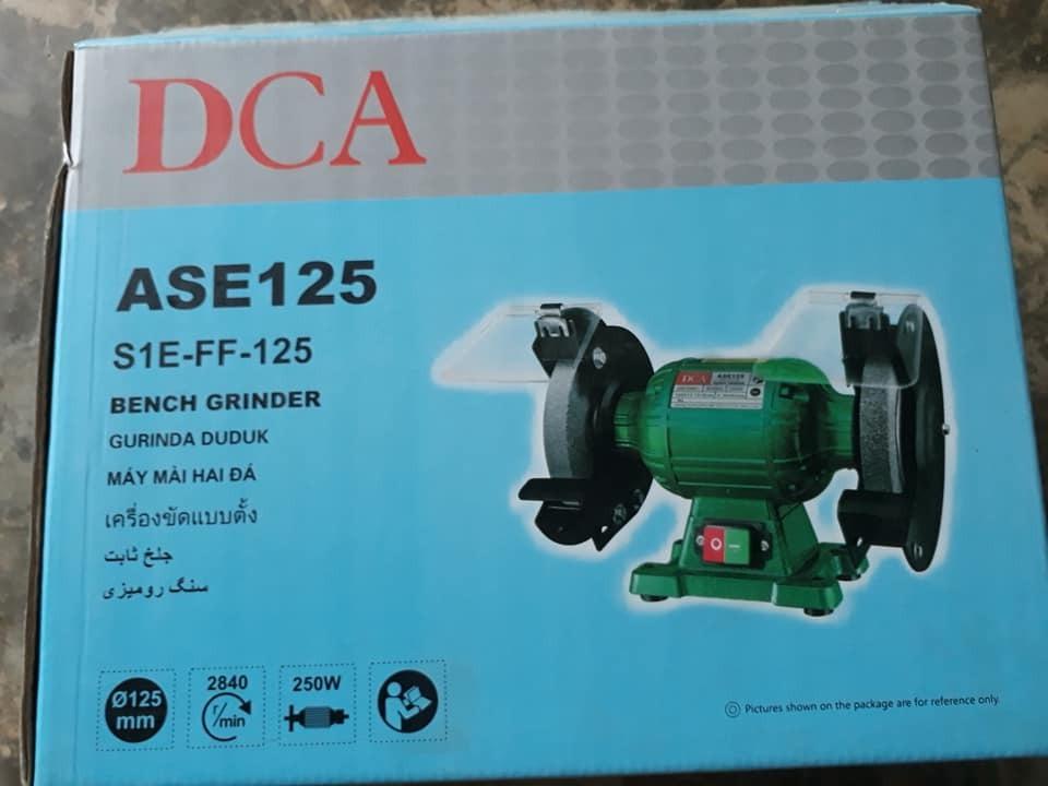MÁY MÀI HAI ĐẦU 250W DCA ASE125 - HÀNG CHÍNH HÃNG