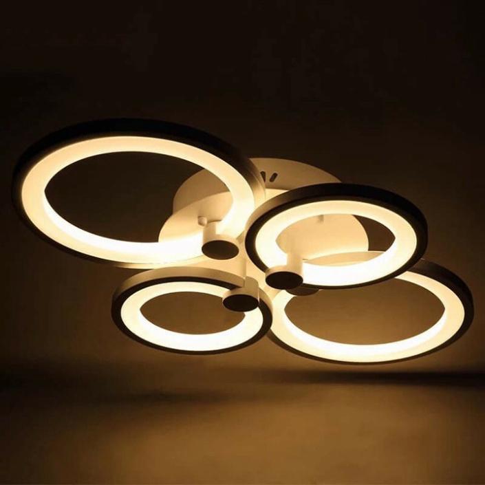 Đèn Ốp Trần Trang Trí Phòng Khách DTV468, Đèn Led Ốp Trần Hiện Đại, Đơn Giản