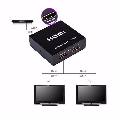 Bộ chia HDMI 1 ra 2 cho hình ảnh, âm thanh sắc nét