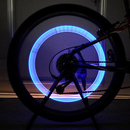 (4 màu)Đèn LED gắn van lốp cho xe máy/ xe đạp điện phát sáng