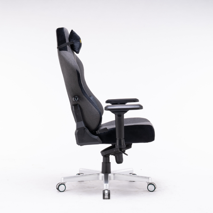 Ghế Chơi Game EDRA HUNTER EGC206 FABRIC Mẫu Mới Bọc Nỉ Siêu Thoáng Khí Dành Cho Game Thủ - Hàng Chính Hãng