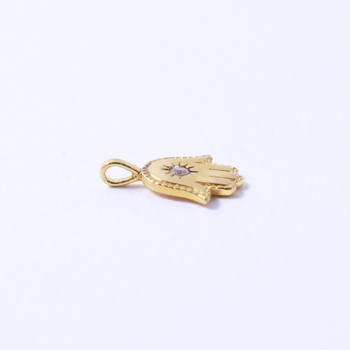 Mặt dây chuyền hình bàn tay đính 1 viên đá độc đáo Gix Jewel SPGMDC04
