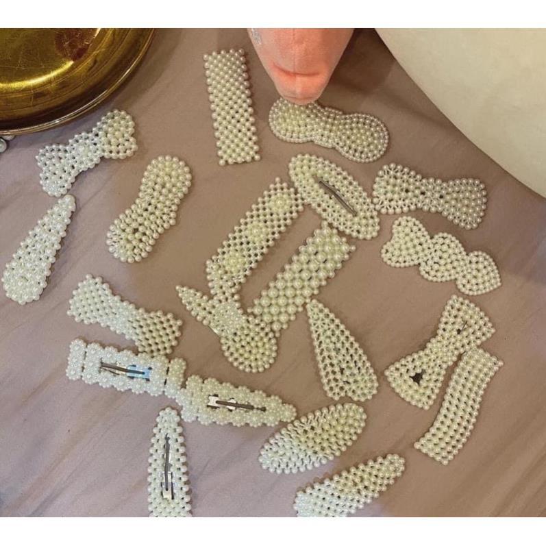 Set 20 chiếc kẹp tóc ngọc trai nhân tạo Hàn Quốc siêu xinh