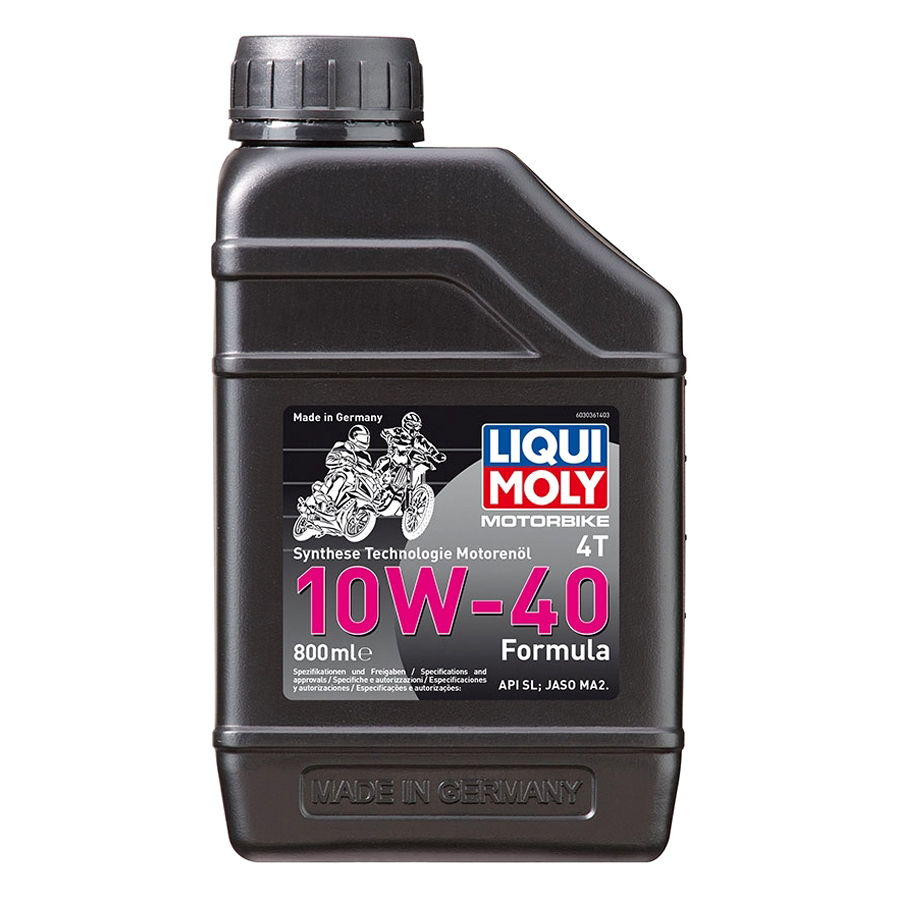 Nhớt Xe Máy 4T Synthetic 10W40 Formula Liqui Moly 3036 (800ml)