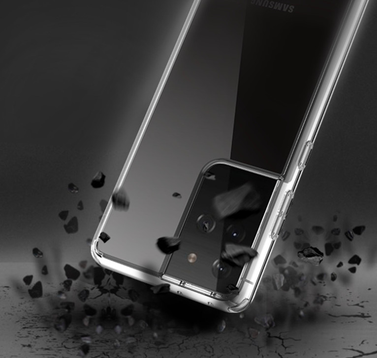 Ốp lưng trong suốt chống sốc chống ố vàng, lưng cứng viền dẻo cho Samsung Galaxy S21, S21 Plus, S21 Ultra chính hãng Likgus bảo vệ toàn diện