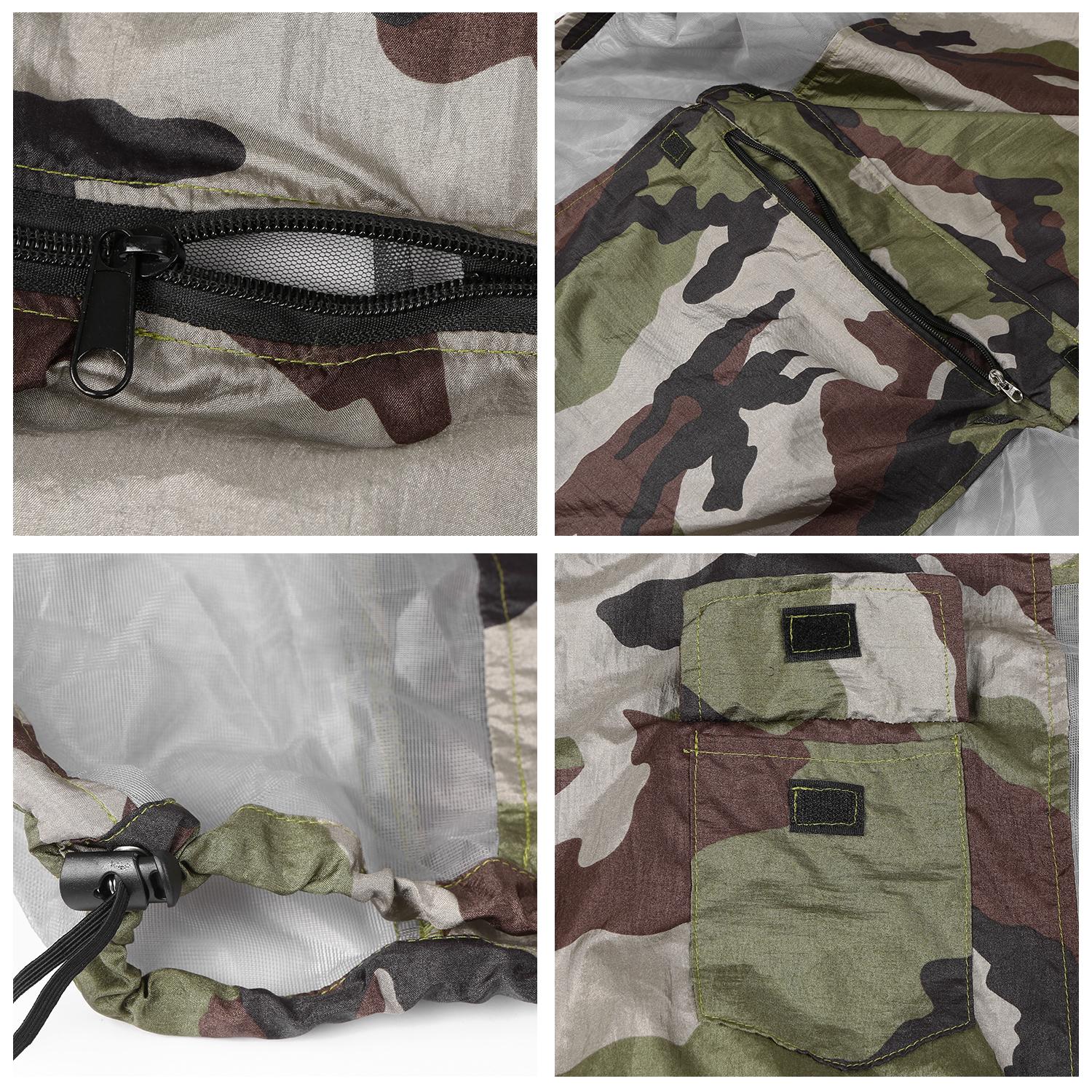 Áo khoác lưới chống muỗi và côn trùng, bảo vệ cho các hoạt động ngoài trời dành cho cả nam và nữ