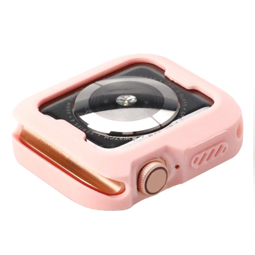 Bicolor Soft Silicone Protective Case for Apple Watch 4 40mm