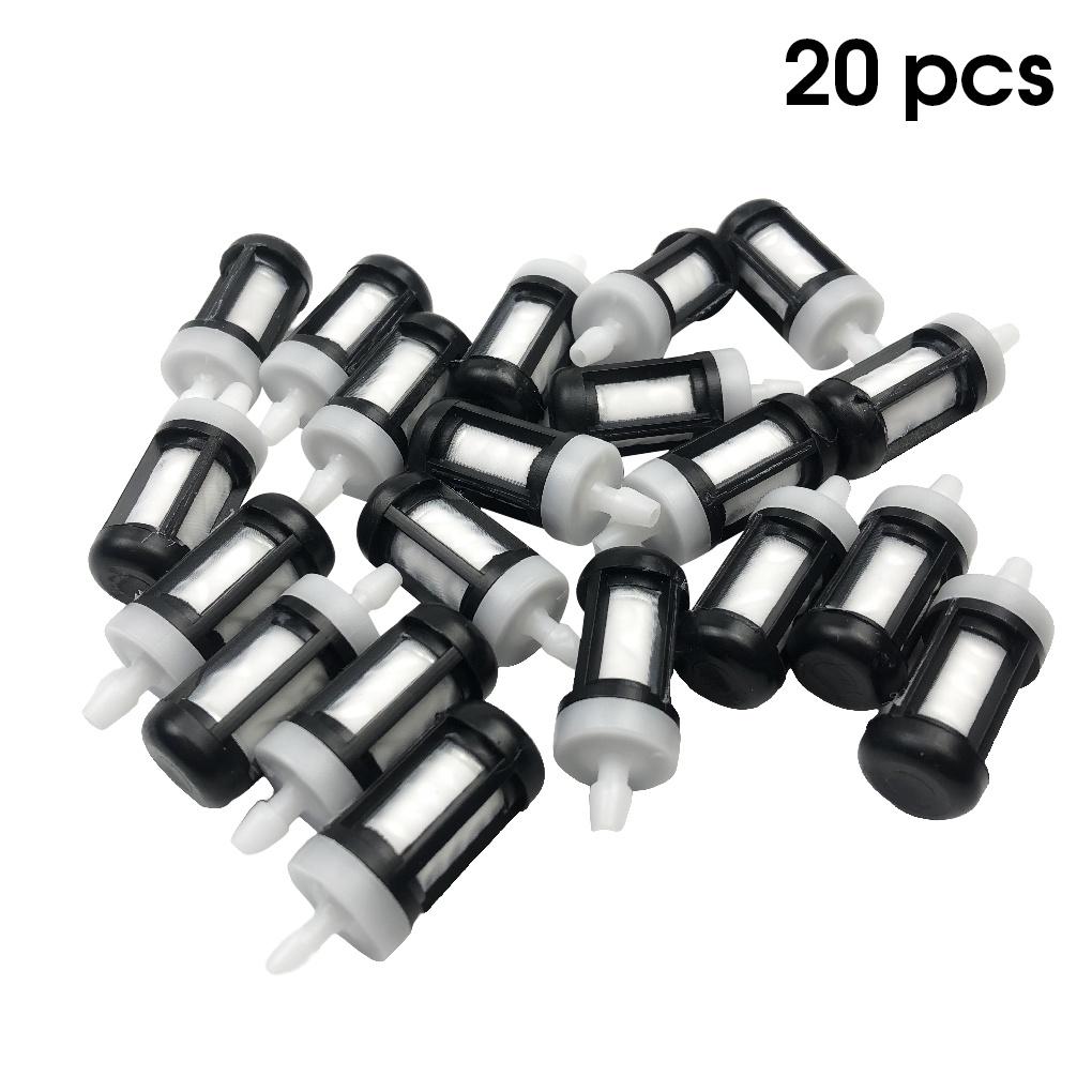 20Pcs Chainsaw Fuel Filters Plastic Filter Gardening Tool Chain Saws Accessories Replacing Parts Replacement for