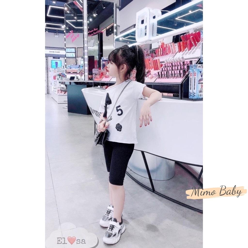 Quần legging đùi màu trơn Mimo Baby cho bé gái QA27