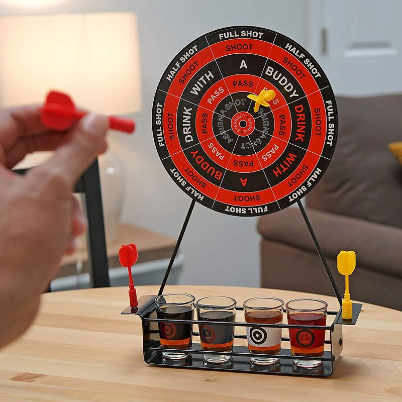 ĐỒ CHƠI VẬN ĐỘNG ĂN UỐNG VUI NHỘN (MINI DARTS SHOT DRINKING GAME)