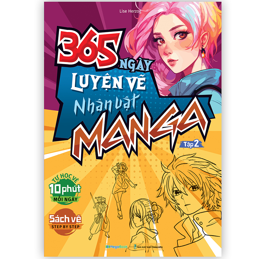 365 ngày luyện vẽ Nhân Vật Manga - Tập 2