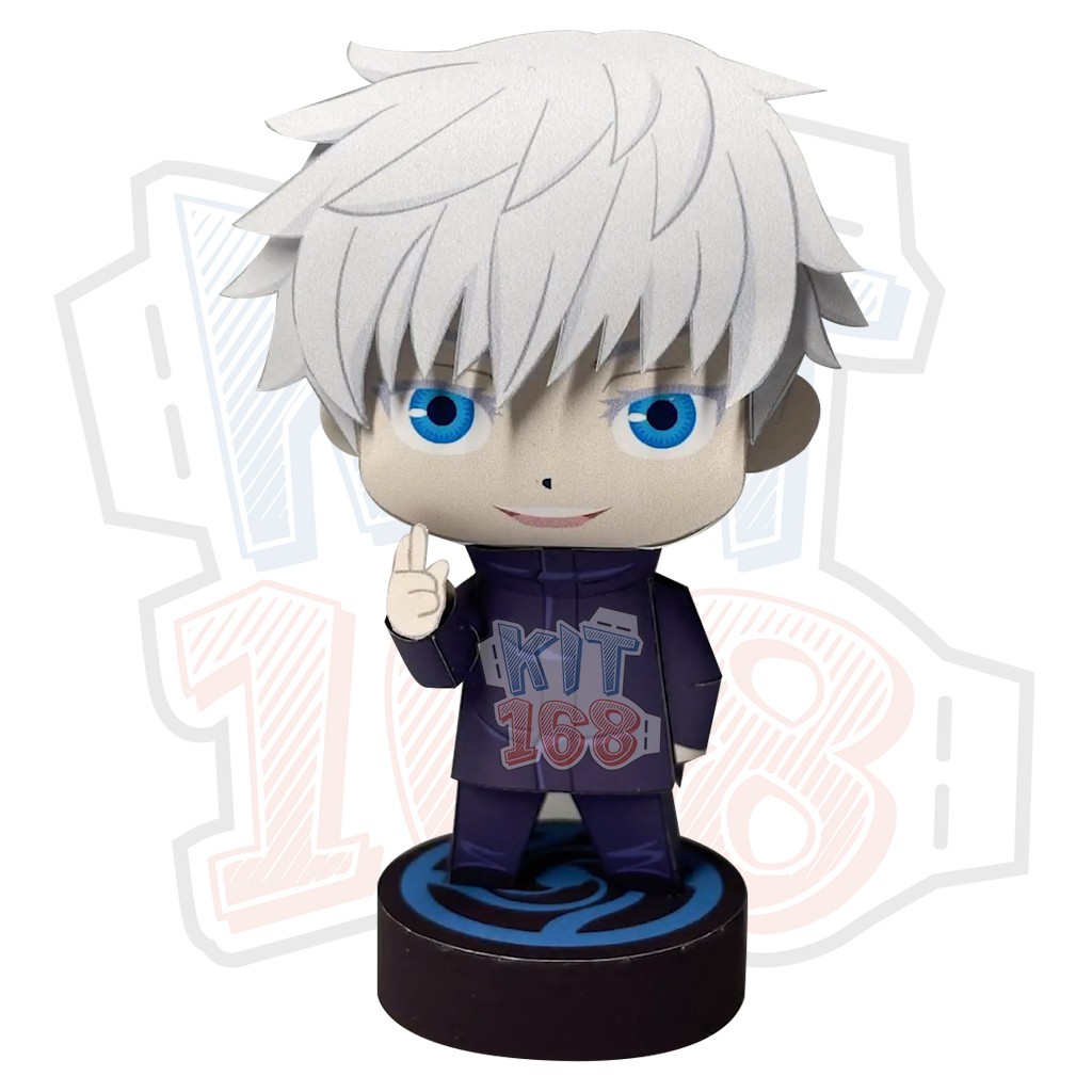 Mua Mô hình giấy Anime Chibi Satoru Gojo - Jujutsu Kaisen + kit mô ...