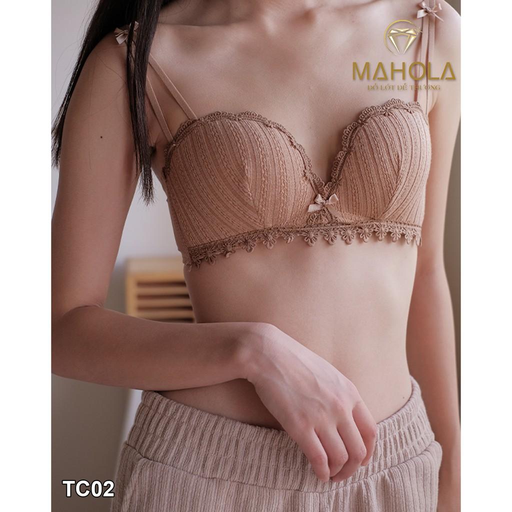 Áo Lót Siêu Nâng Ngực Phối Ren Sexy_MAHOLA_TC02