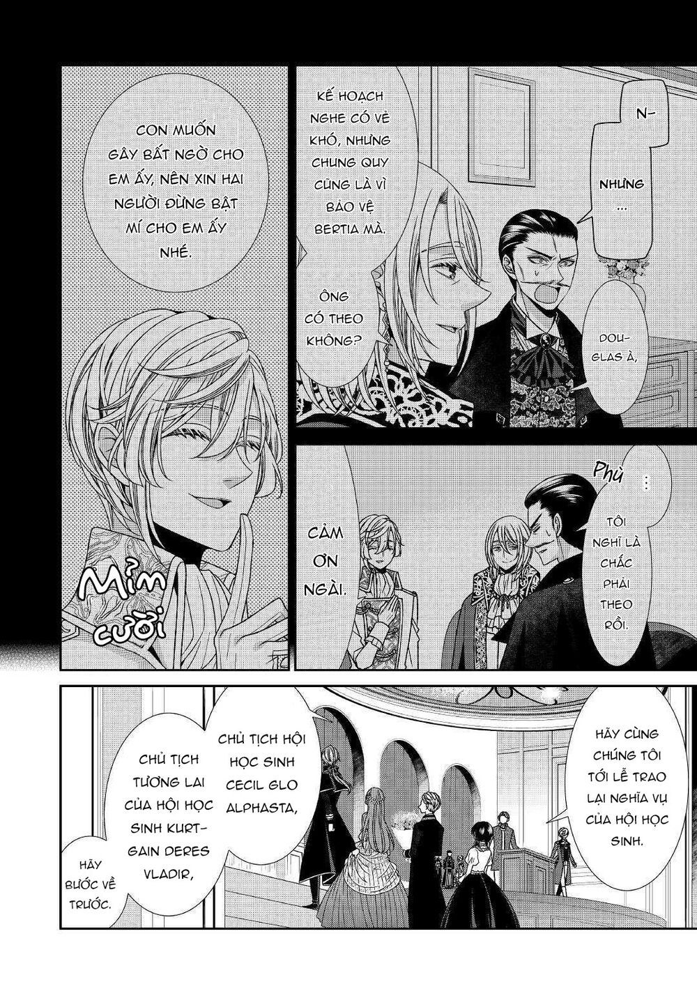 nhật ký theo dõi vị hôn thê tự nhận mình là nữ phụ phản diện 1 chapter 18 12