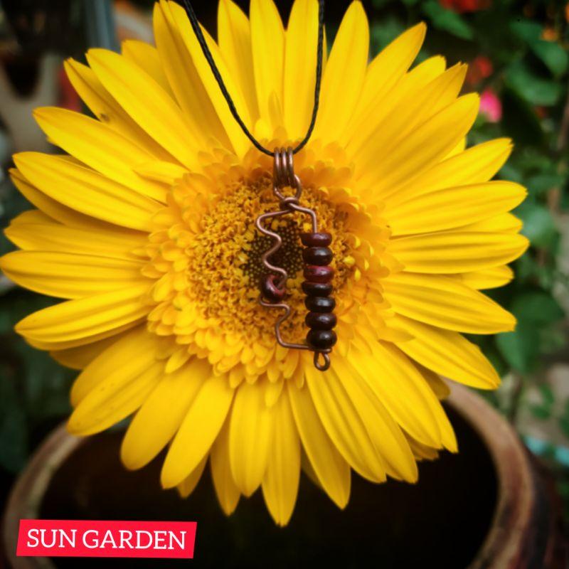 Vòng cổ dây đồng handmade unisex