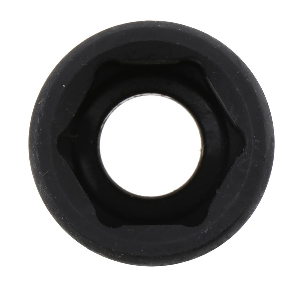 6 Point Hex Deep Metric Impact Socket Set 1/2 Inch Square Drive Tool 12.5mm