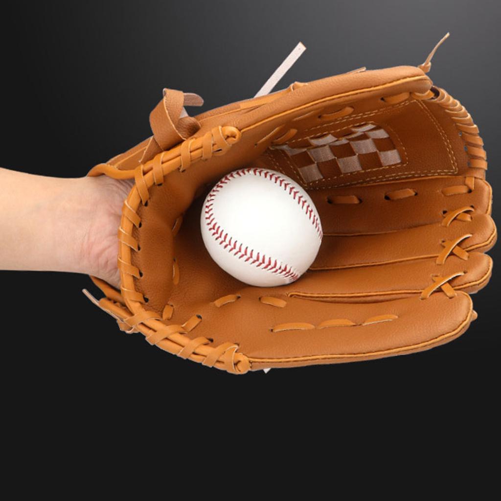 2x Baseball Glove for Kids Children's Beginners Infield Pitcher Gloves Mitts