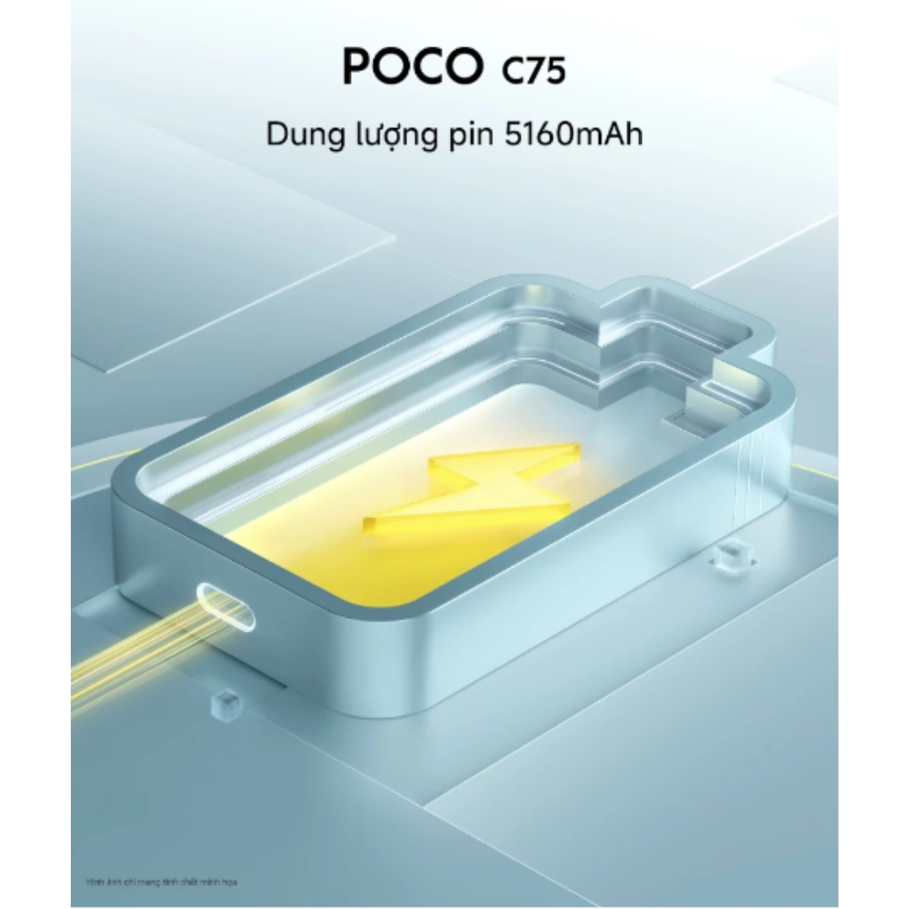 Điện thoại POCO C75 (6GB/128GB) - Hàng Chính Hãng