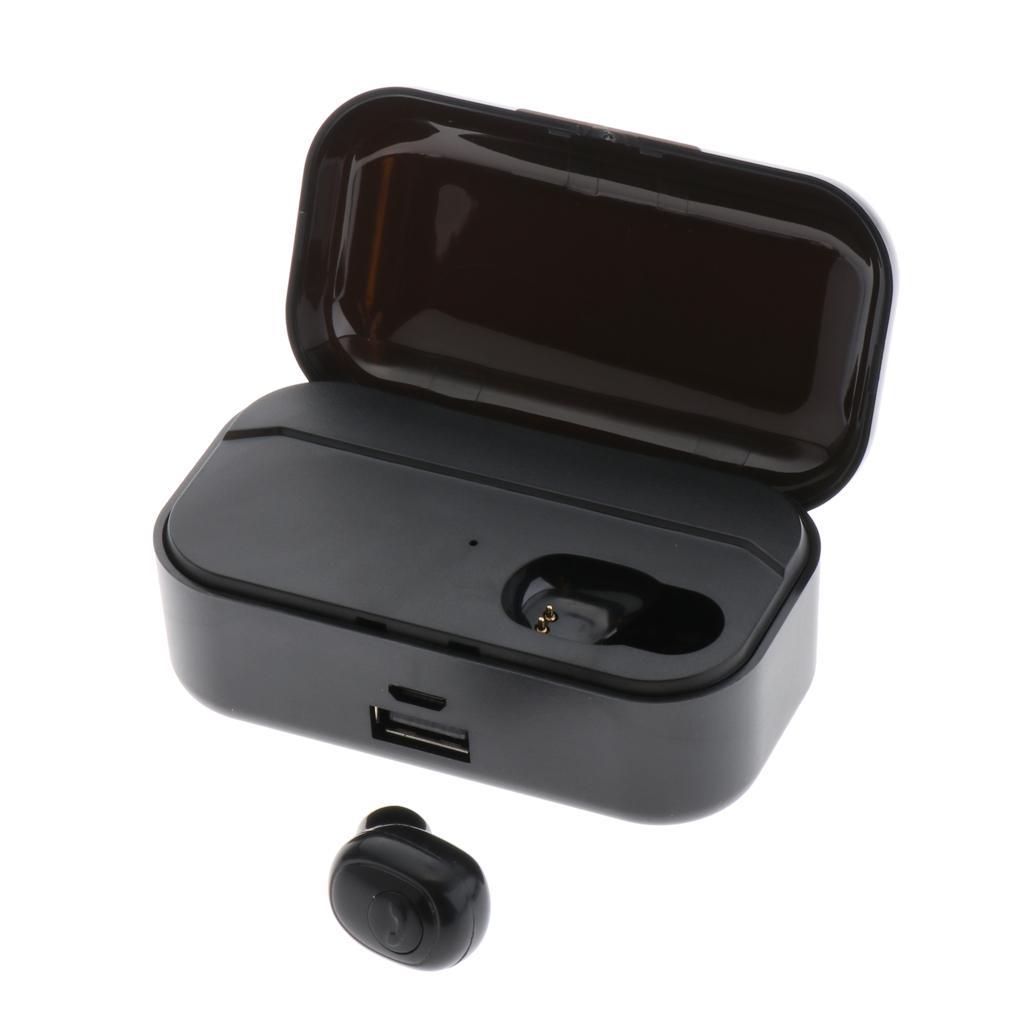 In-ear Wireless Earphone Headset Headphone  Hands-free Gift Black