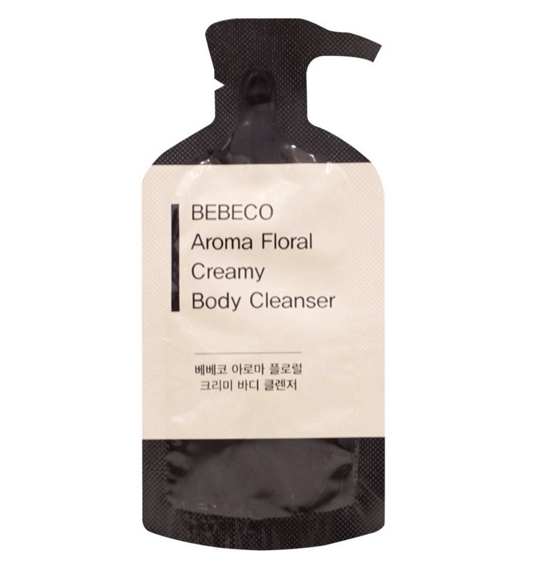 Gói sữa dưỡng thể , Gói sữa tắm hương thơm nước hoa BEBECO Hàn Quốc 10ml x 10 gói