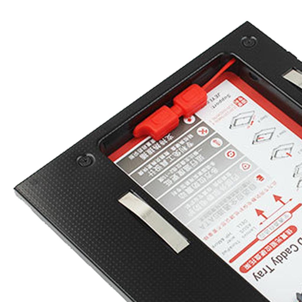 2.5'' 12.7mm  SSD HDD   Tray Aluminum Optical Drive Bay