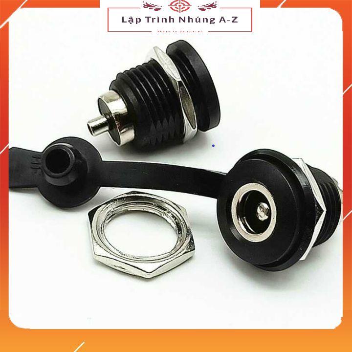 [Lập Trình Nhúng A-Z][G27] Combo 5 Nắp Chụp Chống Nước Jack DC Cái 5.5mm