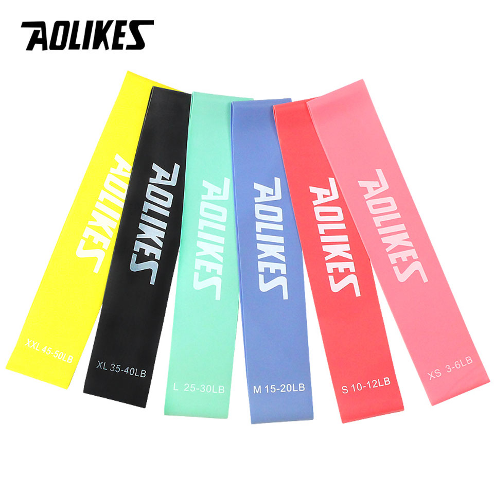 Bộ 6 dây kháng lực đàn hồi AOLIKES A-3601 Resistance bands