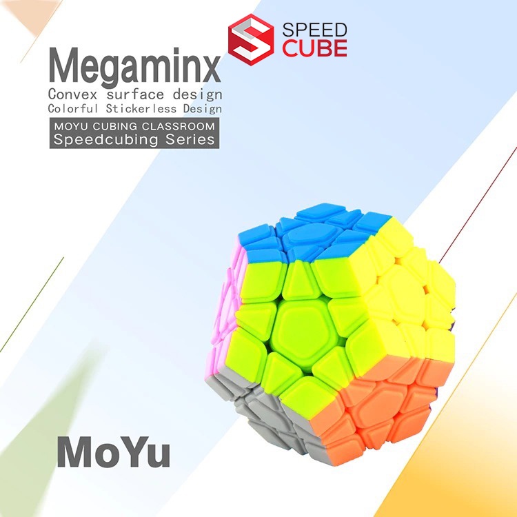 Rubik MoYu Meilong Megaminx Stickerless Biến Thể 12 Mặt