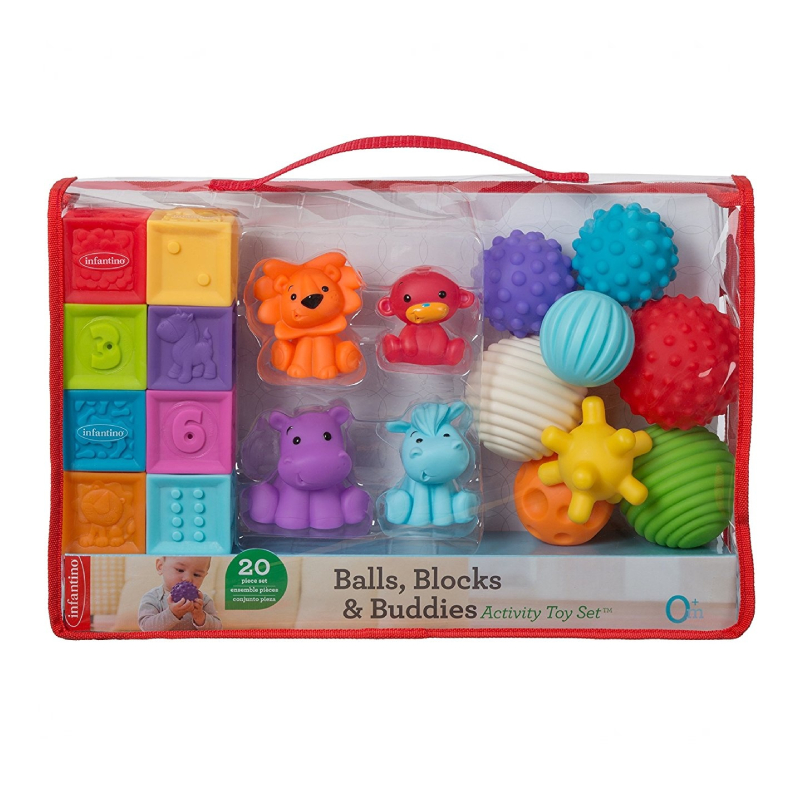 Set đồ chơi khám phá Infantino (Zoo)