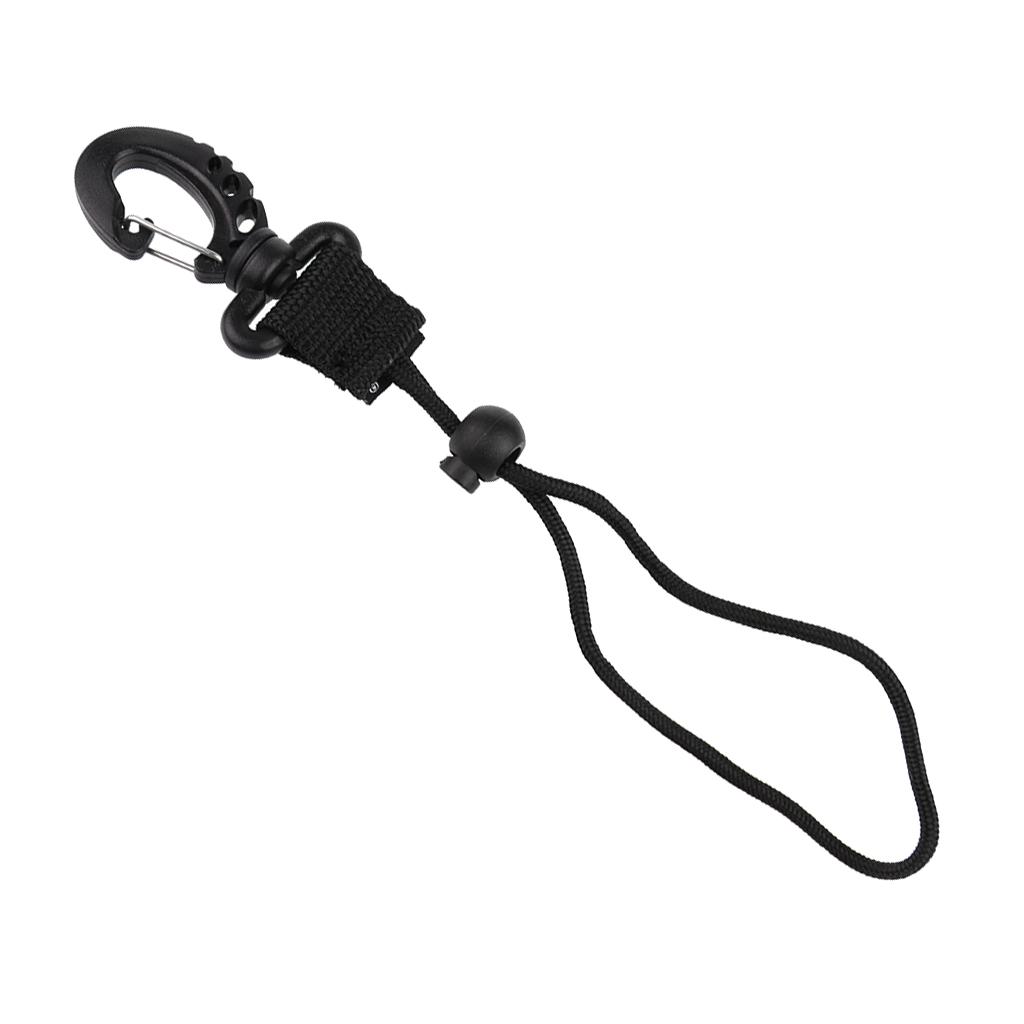 Dive Camera Lanyard Wrist Strap - Underwater Scuba Diving Flashlight Torch Gear Equipment Holder & Snap Clip - Adjustable & Lightweight