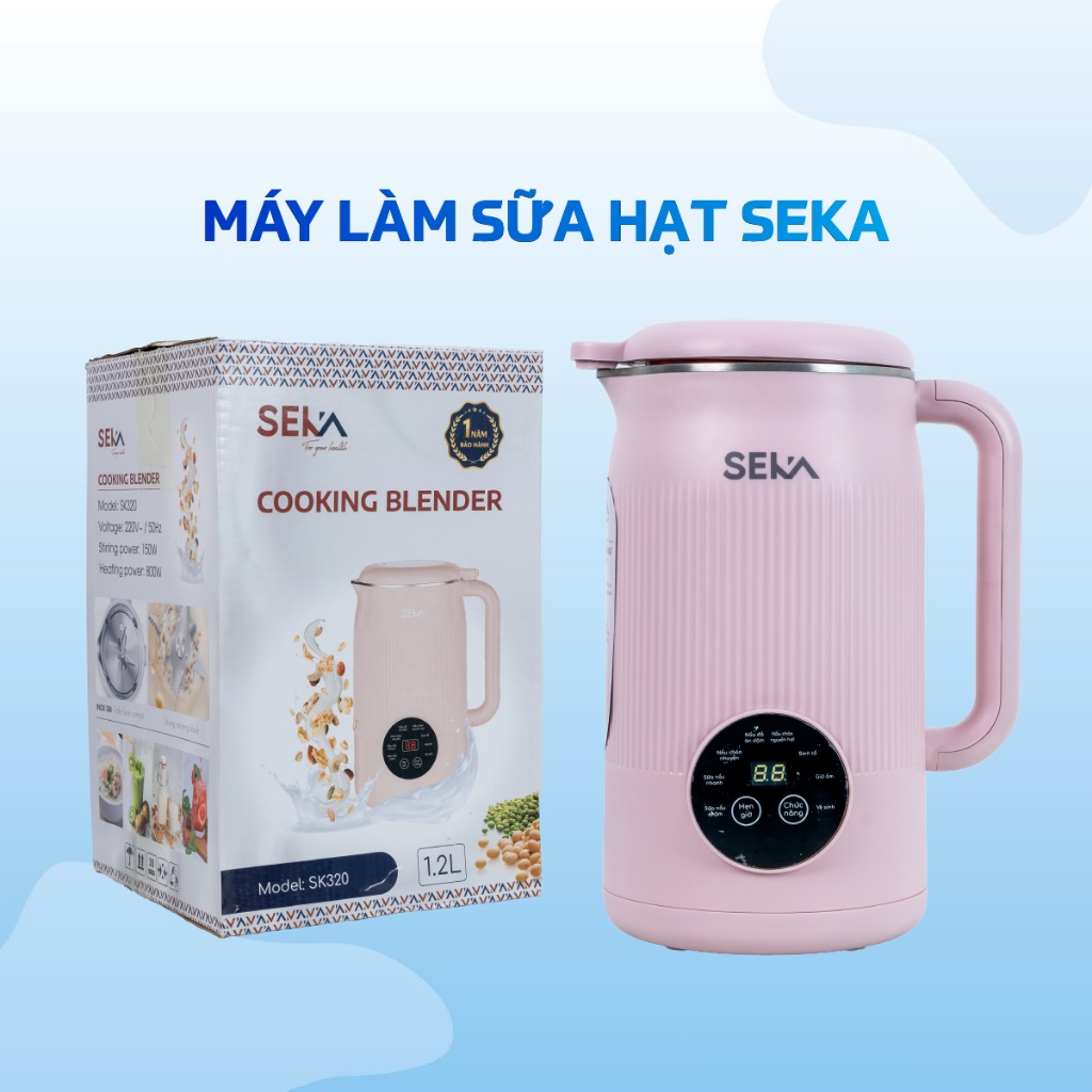 Máy Làm Sữa Hạt SEKA SK320 PRO - Hàng Chính Hãng