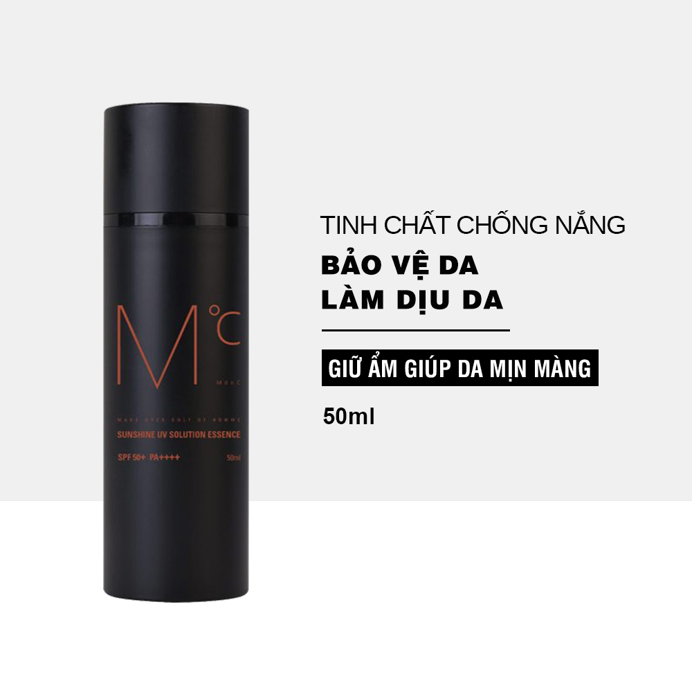 Tinh chất chống nắng bảo vệ da tối ưu MdoC SPF 50+ PA++++ dành cho nam giới chính hãng Hàn Quốc 50ml JN-MCN03