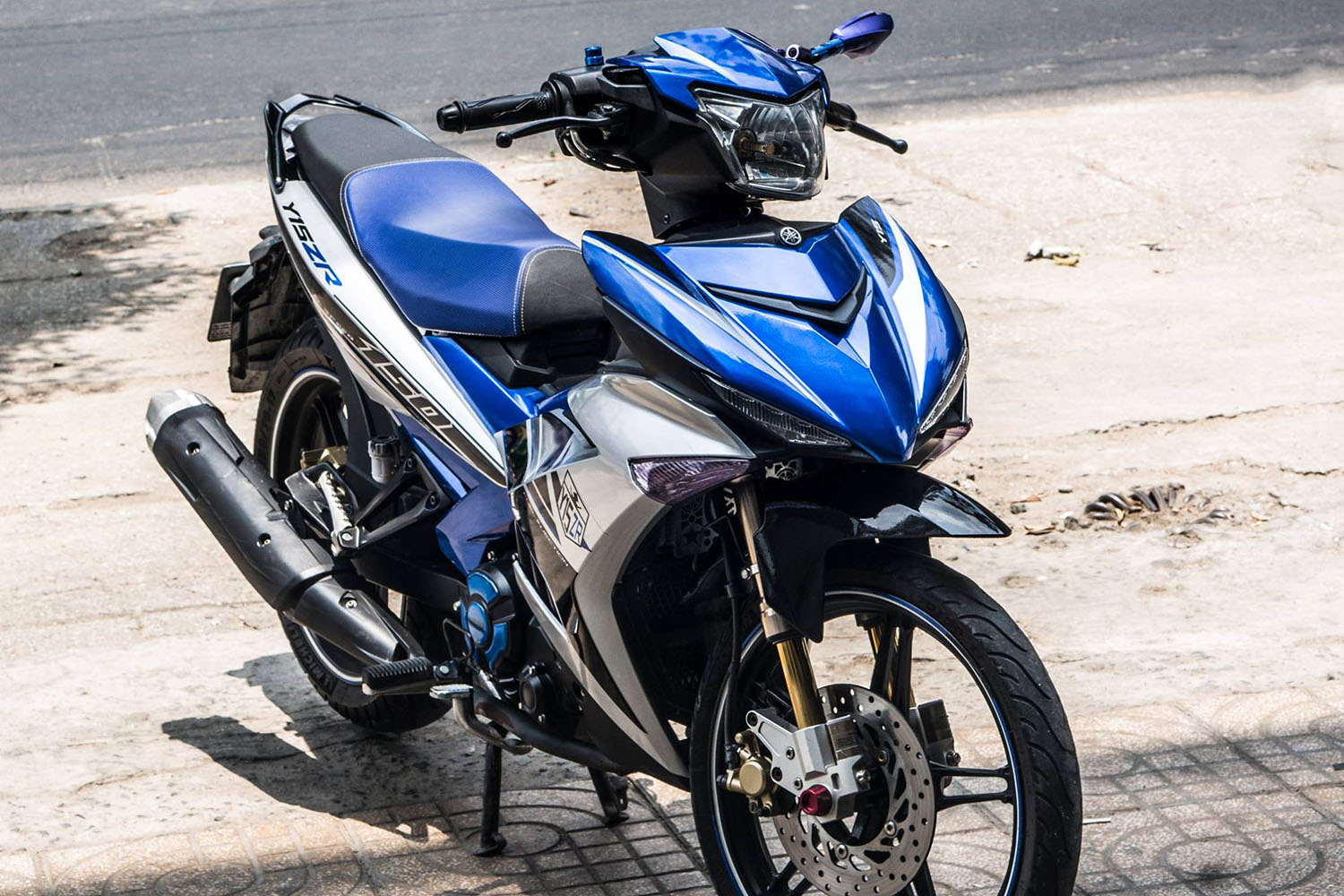 Tem trùm Exciter 150 Y15ZR Xanh Bạc