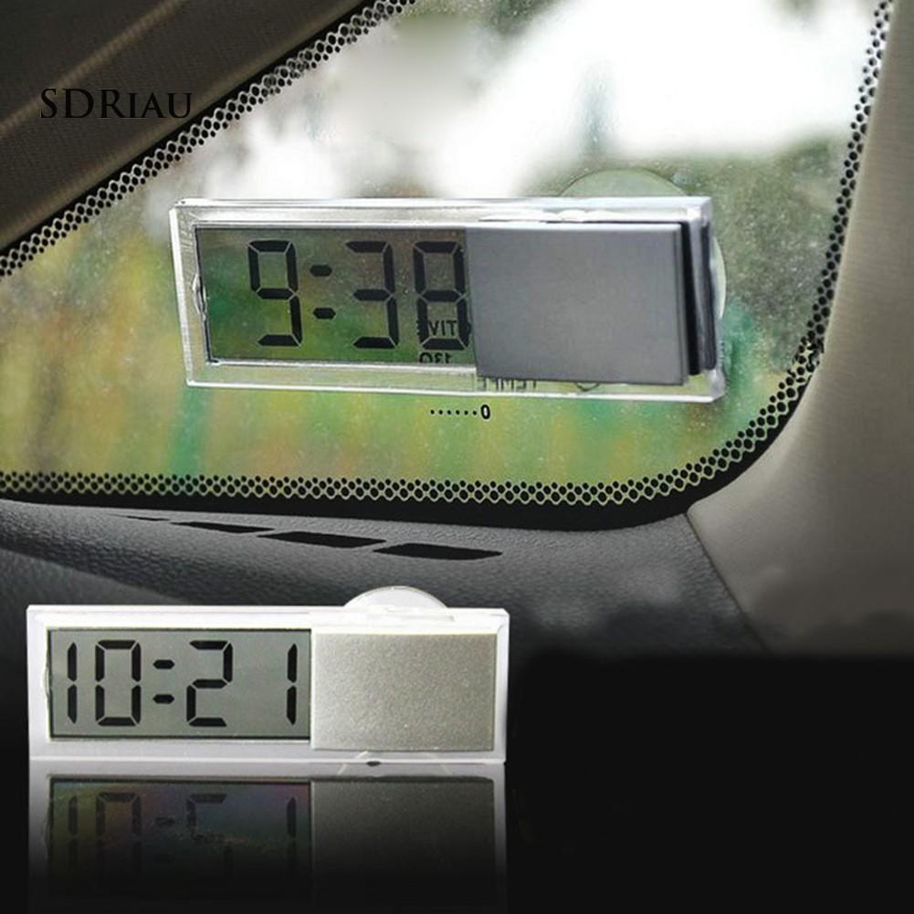 Đồng Hồ Điện Tử Màn Hình Lcd Gắn Xe Hơi