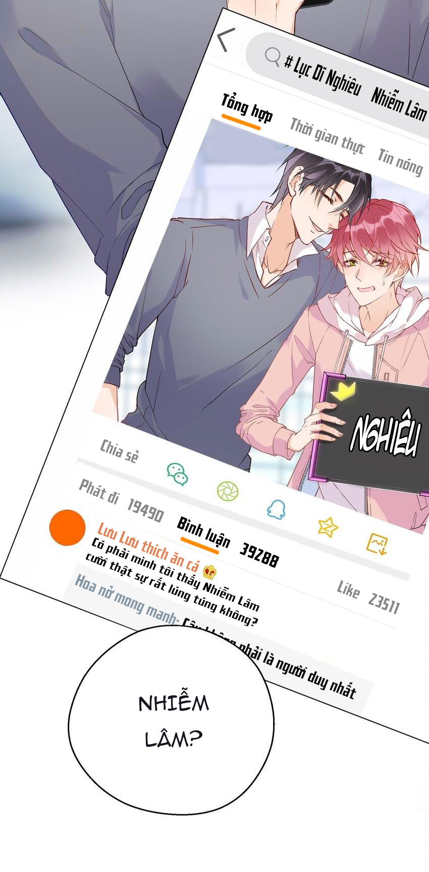 bỗng dưng lên hotsearch chapter 1 49