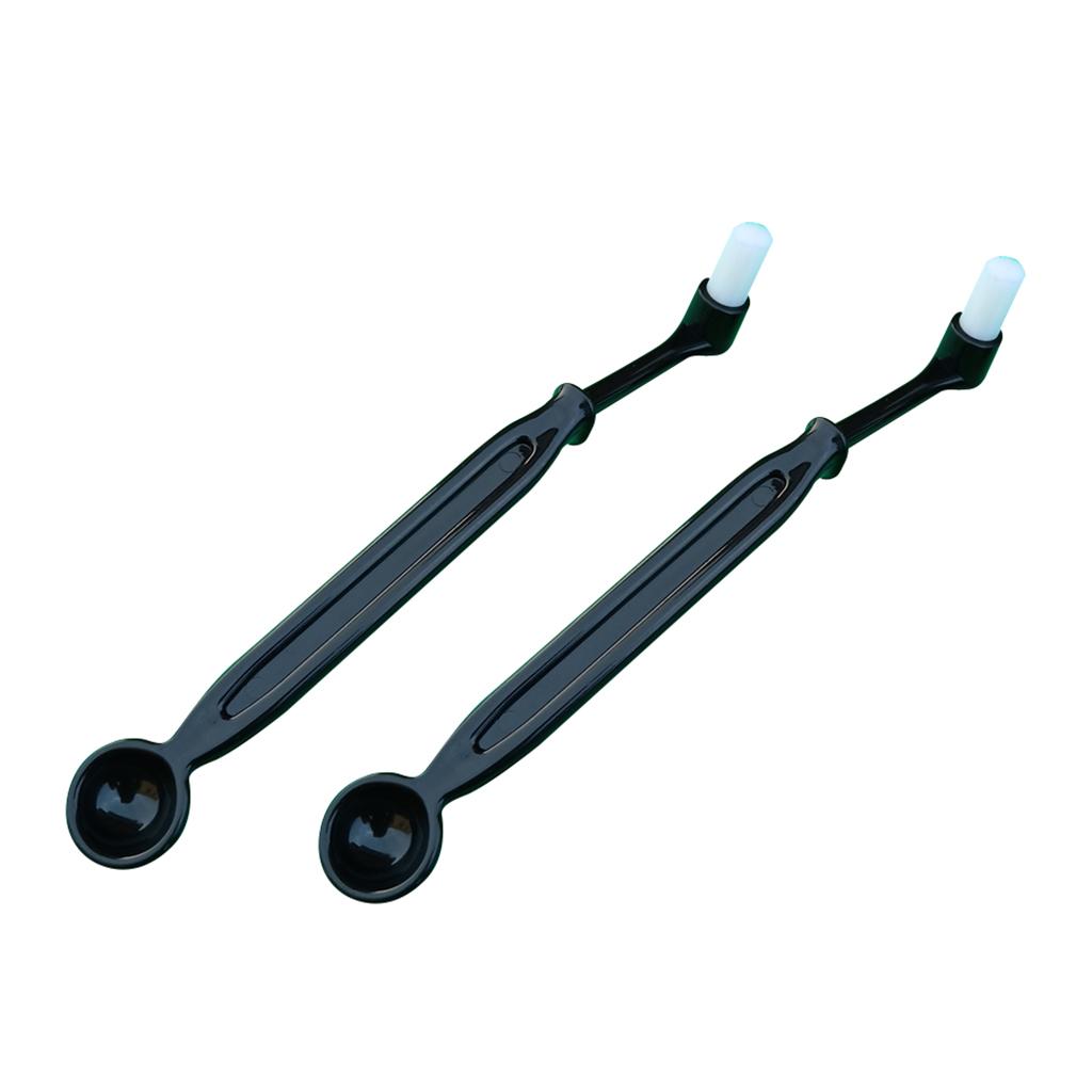2pcs Espresso Brush Cleaner Coffee Machine Brush Cleaner Nylon Cleaning Tool