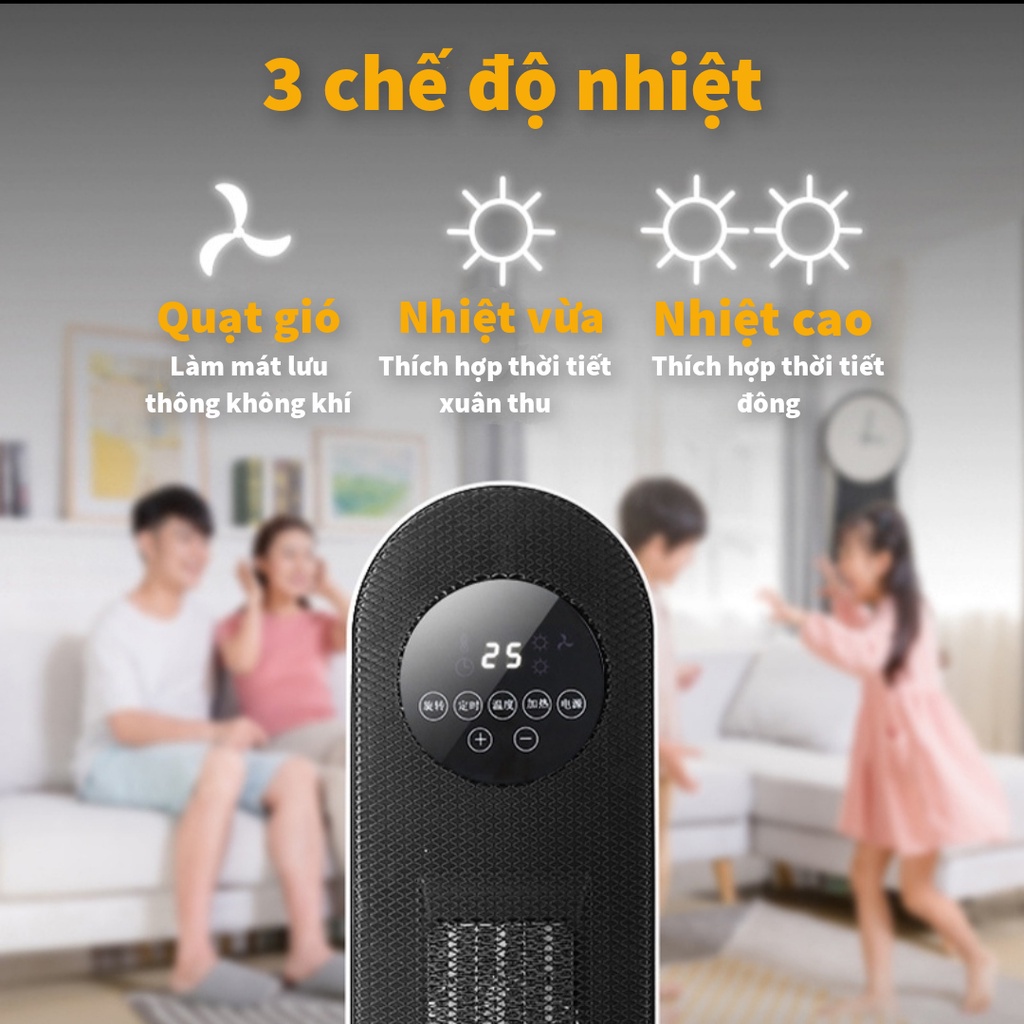 Máy Sưởi Huyndai BL-K17J, quạt sưởi mùa đông