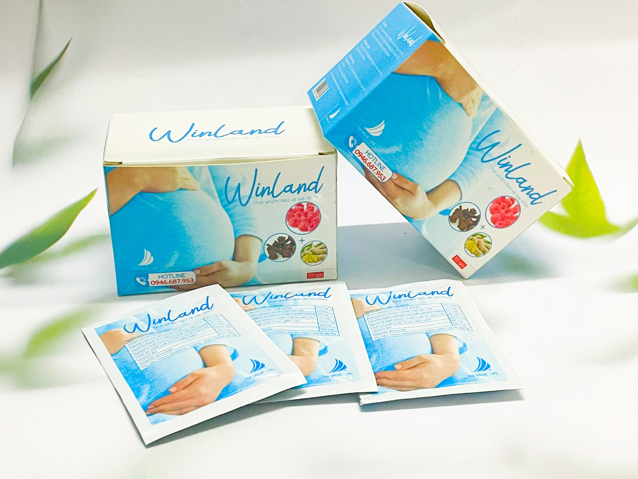 BỘT UỐNG WINLAND HỘP 10 - 14 GÓI GIÚP THAI KỲ KHỎE MẠNH, AN THAI, GIẢM TÁO BÓN