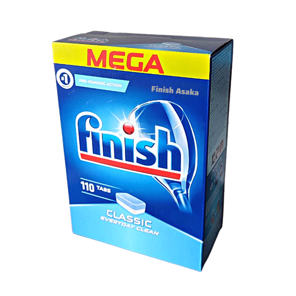 Combo rửa bát Finish: Nước làm bóng Chai 750ml, Hộp classic 90 Viên, Muối hộp 1,5kg - chính hãng